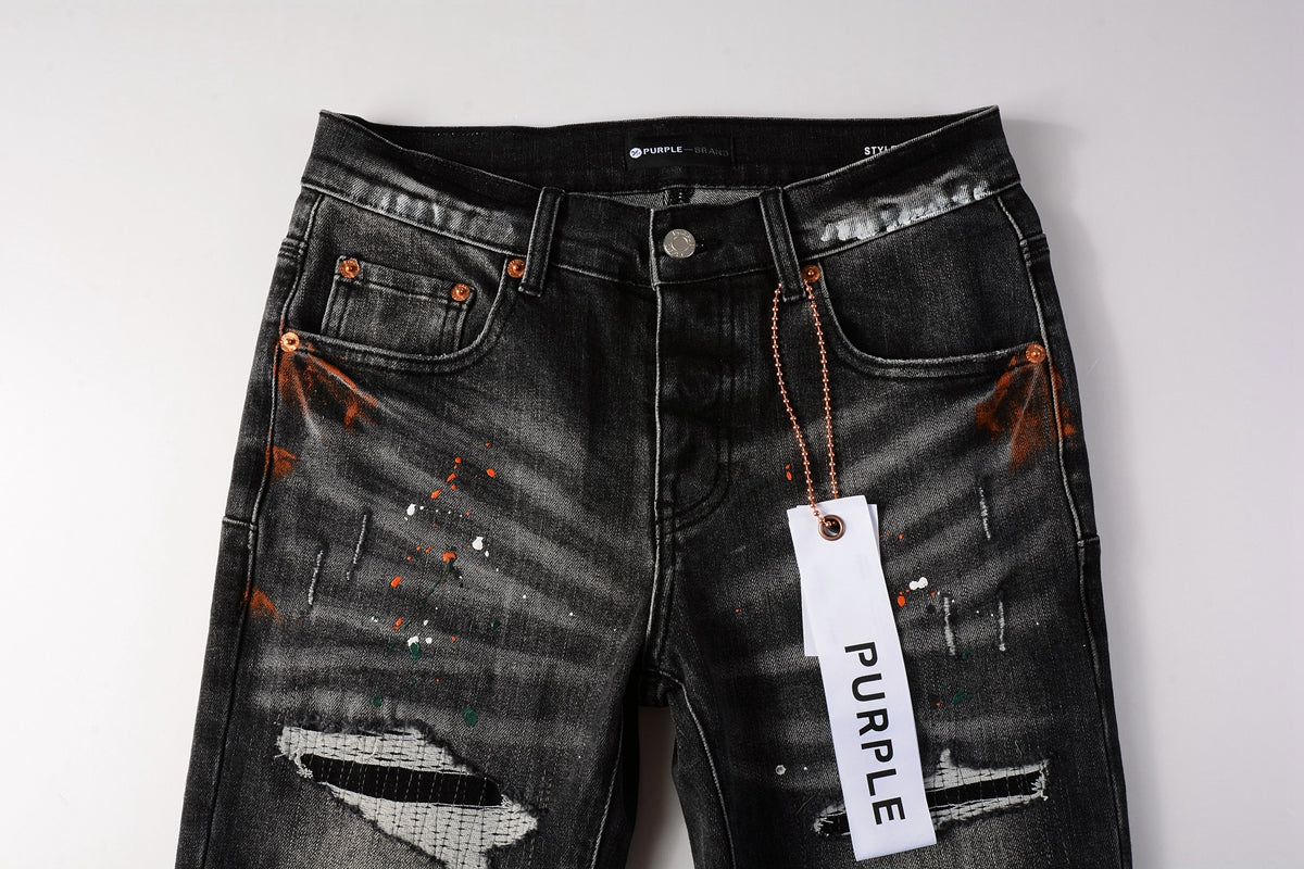 Men's Purple Jeans 9018