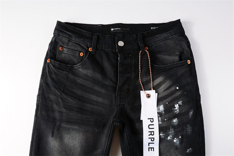 Men's Purple Jeans 9002