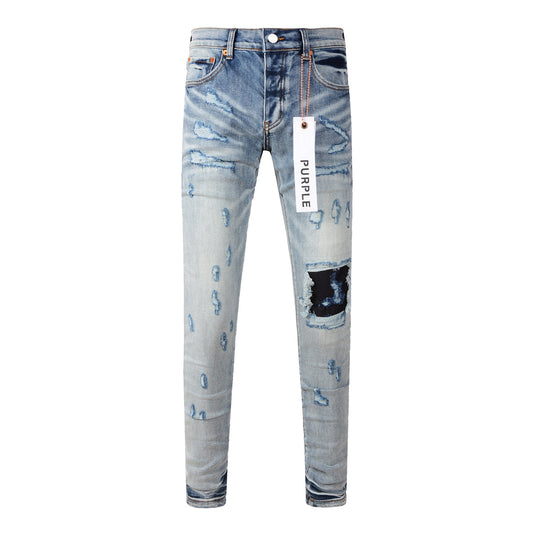 Men's Purple Jeans 9038