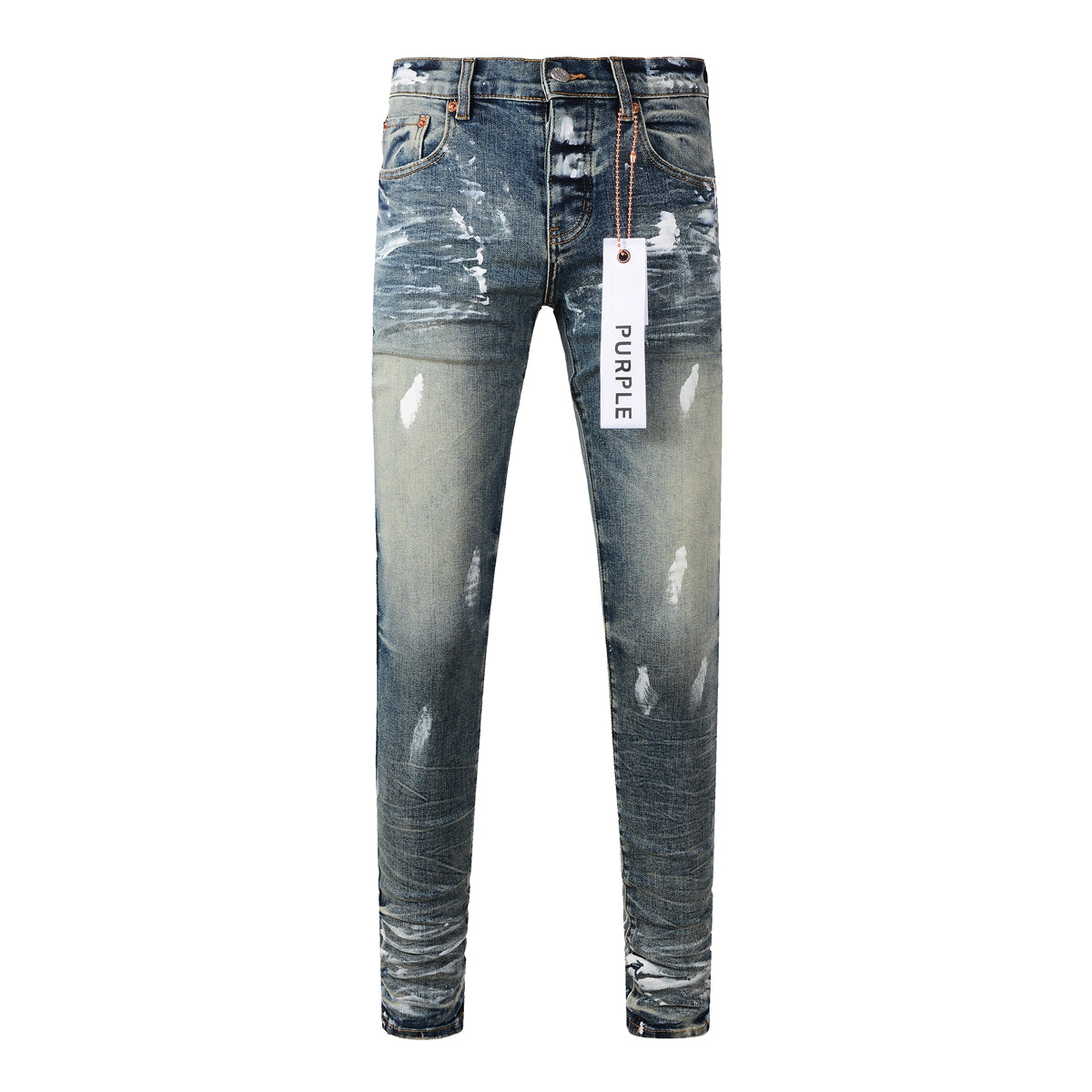Men's Purple Jeans 9060
