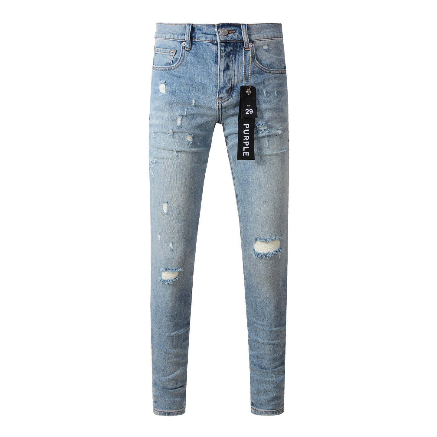 Men's Purple Jeans 9075