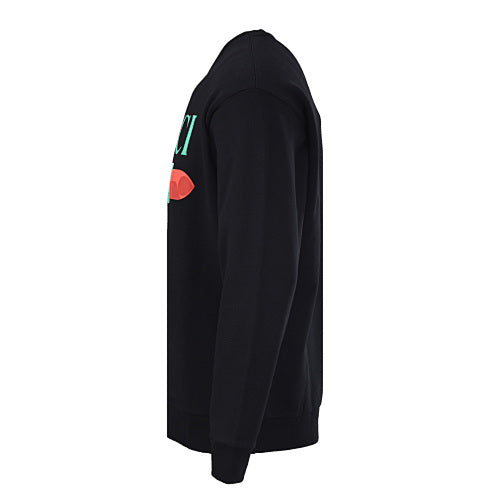 Gucci Lipstick Motif Print Crewneck Sweatshirt 2026