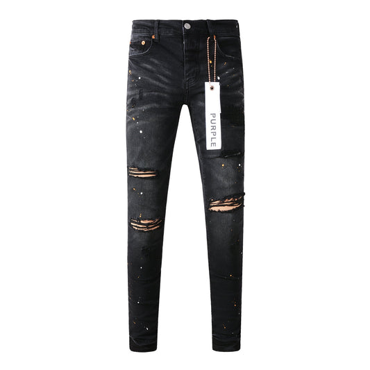 Men's Purple Jeans 9045