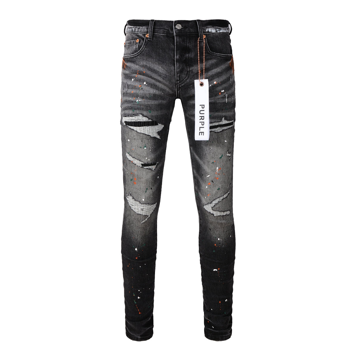 Men's Purple Jeans 9018