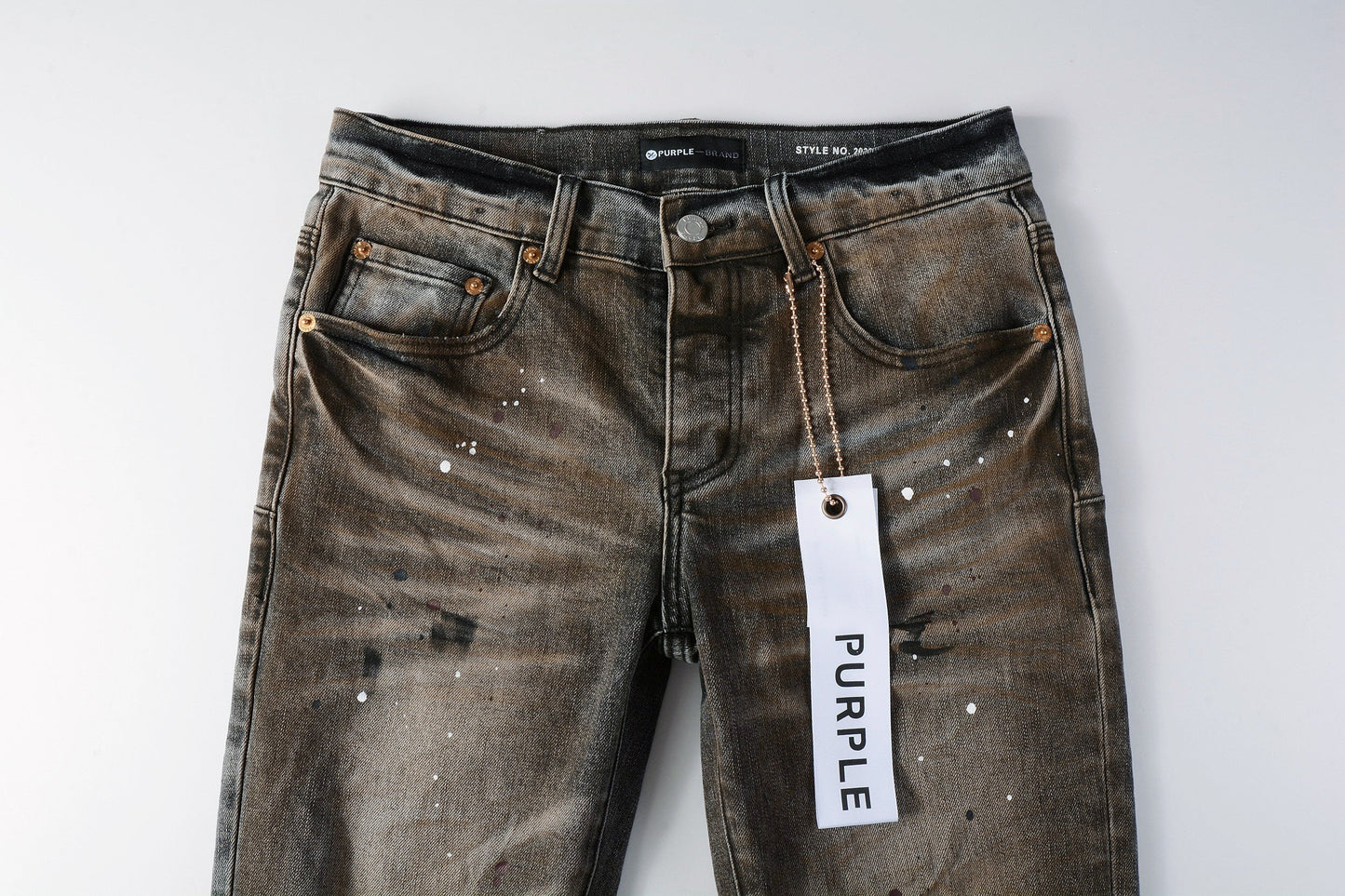 Men's Purple Jeans 9031